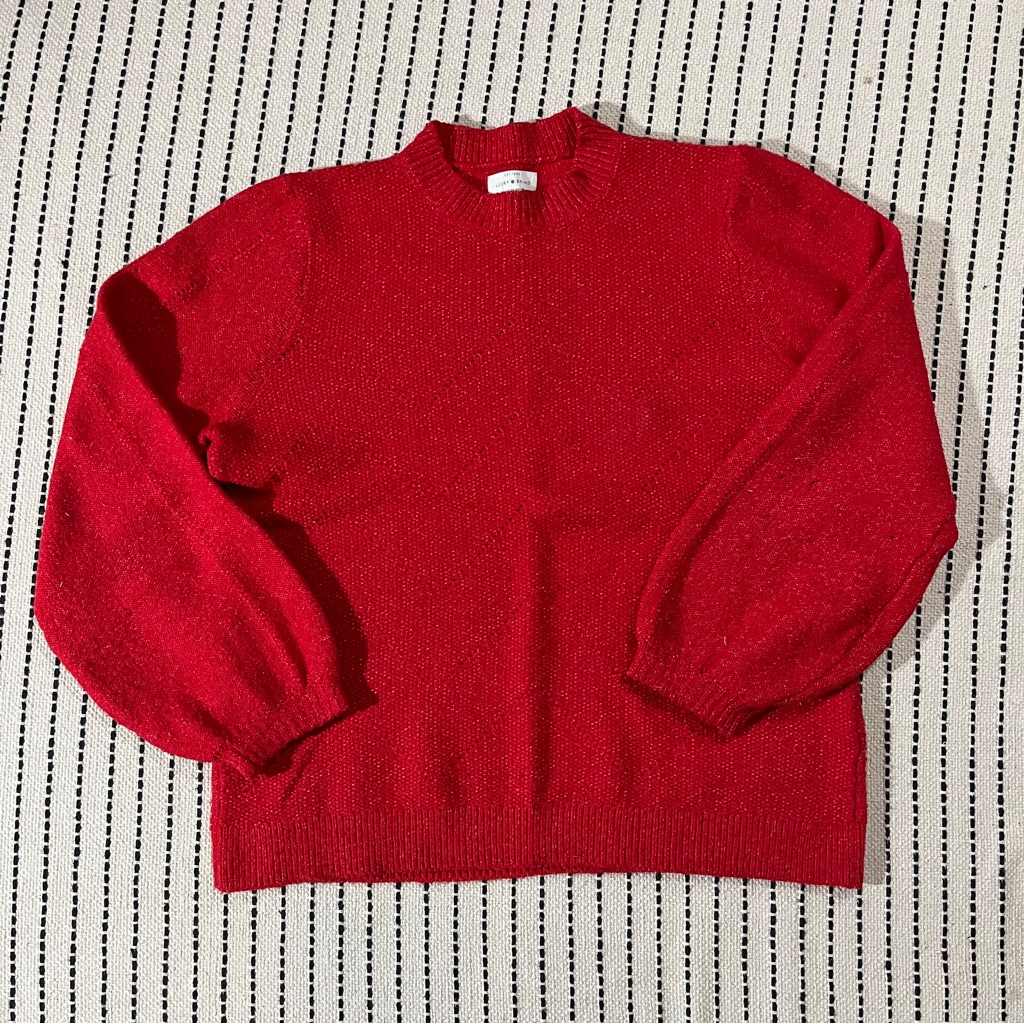 Red Lucky Brand Sweater